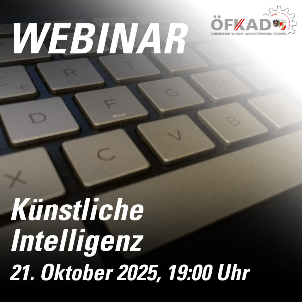 Webinar: Künstliche Intelligenz im Feuerwehrwesen